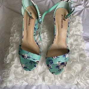 Just Fabulous Floral  Sandals